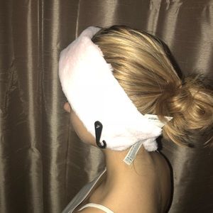 Baby Pink Fur Headband